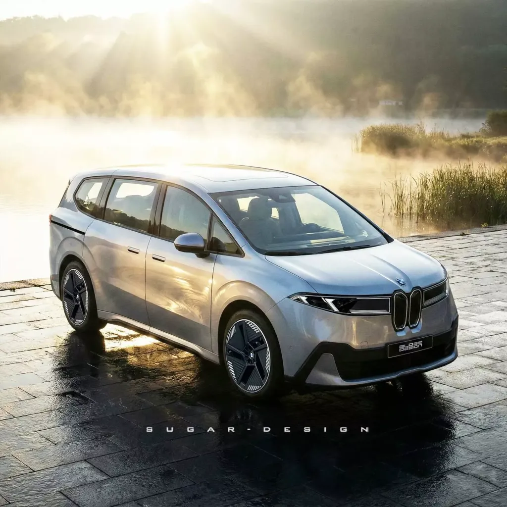 BMW Neue Klasse: премиальный минивэн для Китая на визуализациях