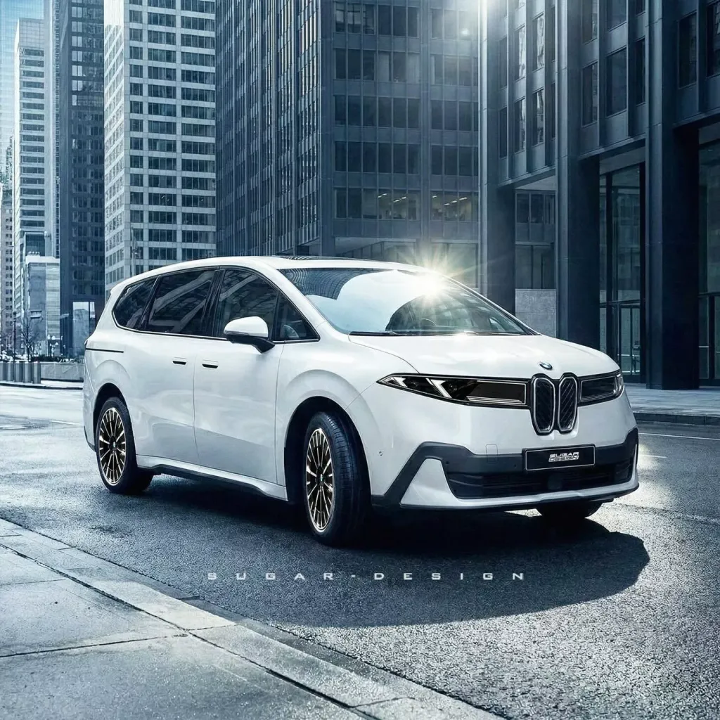 BMW Neue Klasse: премиальный минивэн для Китая на визуализациях