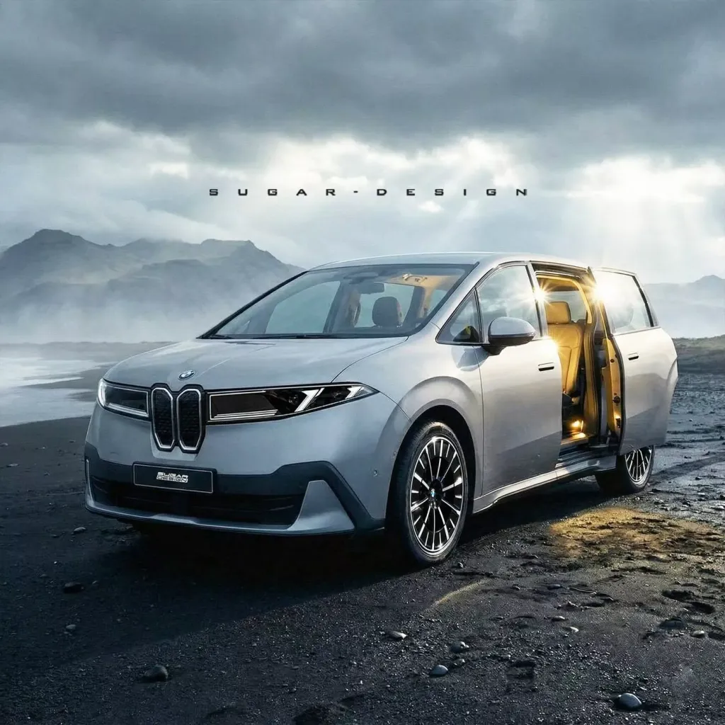 BMW Neue Klasse: премиальный минивэн для Китая на визуализациях