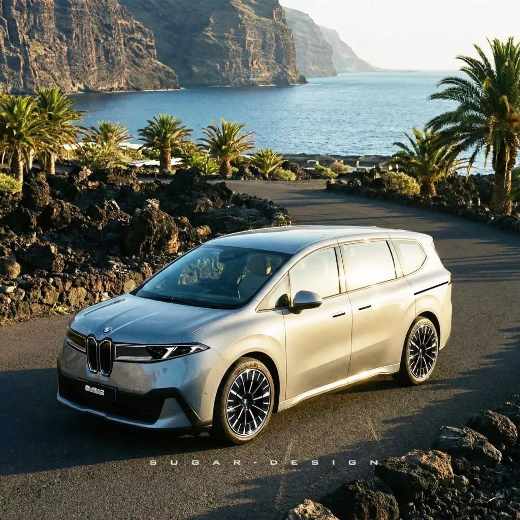 BMW Neue Klasse: премиальный минивэн для Китая на визуализациях