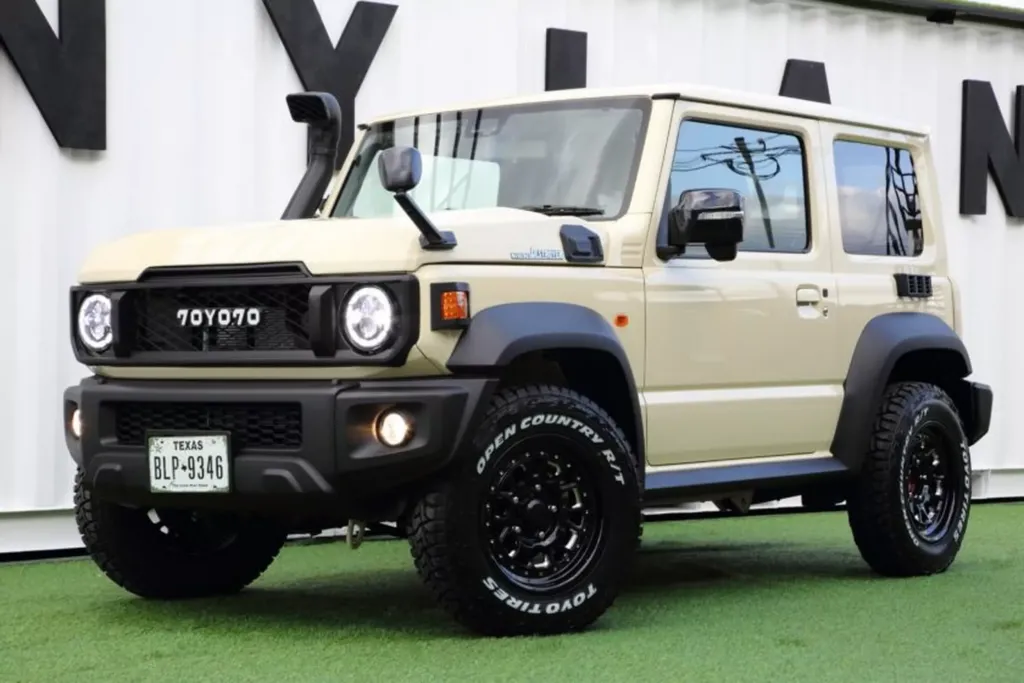 Suzuki Jimny превращают в «маленький» Toyota Land Cruiser 70: японский комплект 70YO.70 уже продаётся готовыми машинами