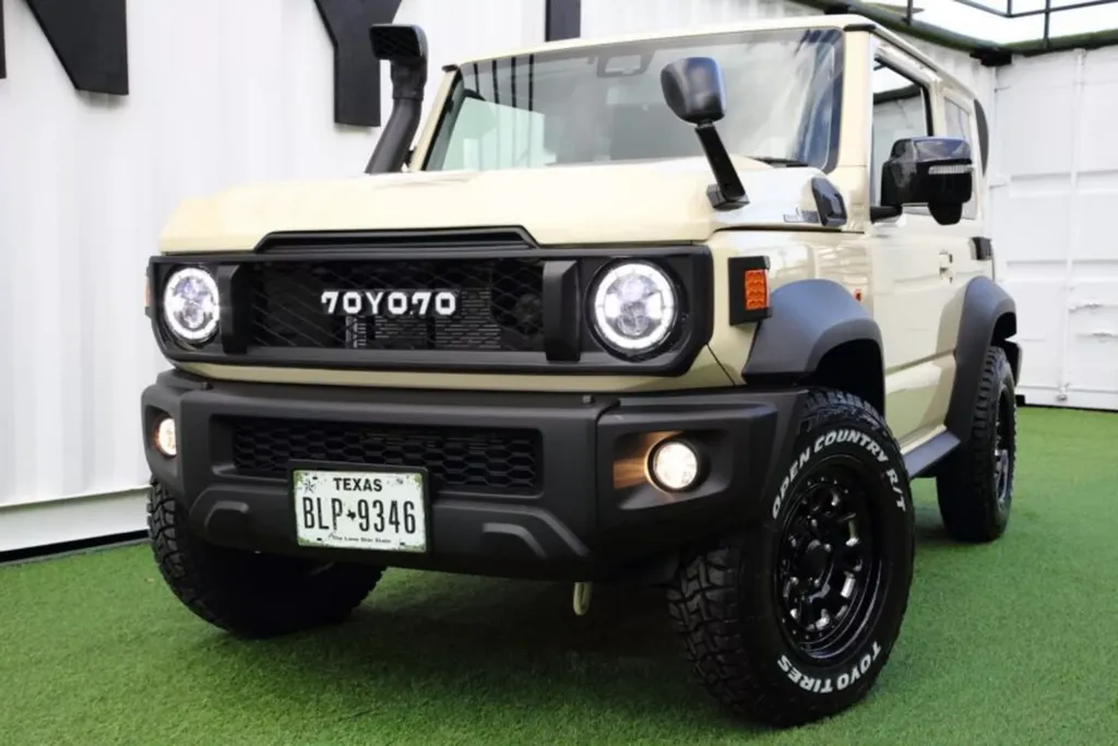 Suzuki Jimny превращают в «маленький» Toyota Land Cruiser 70: японский комплект 70YO.70 уже продаётся готовыми машинами