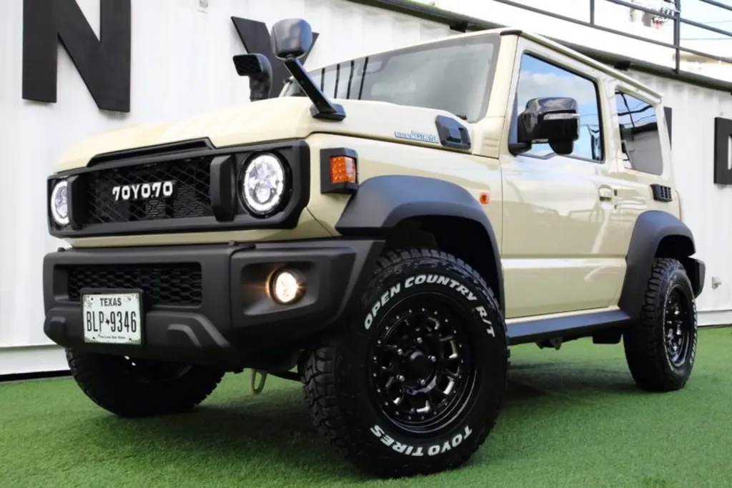 Suzuki Jimny превращают в «маленький» Toyota Land Cruiser 70: японский комплект 70YO.70 уже продаётся готовыми машинами