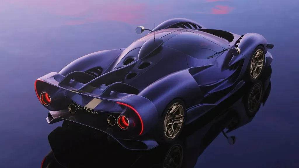 De Tomaso P900: атмосферный V12, 10 200 об/мин и ставка на звук