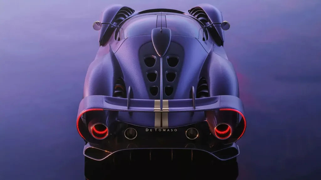 De Tomaso P900: атмосферный V12, 10 200 об/мин и ставка на звук