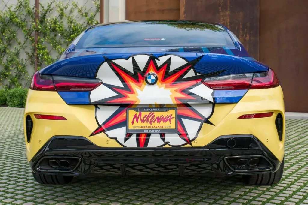 BMW M850i xDrive Gran Coupé «The 8 x Jeff Koons» продали за $131 786: редкость, которая потеряла $220 000