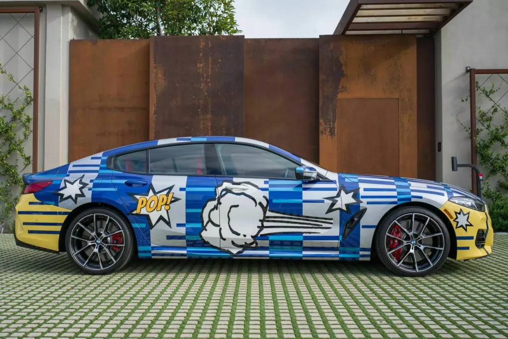 BMW M850i xDrive Gran Coupé «The 8 x Jeff Koons» продали за $131 786: редкость, которая потеряла $220 000