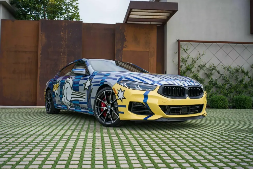 BMW M850i xDrive Gran Coupé «The 8 x Jeff Koons» продали за $131 786: редкость, которая потеряла $220 000