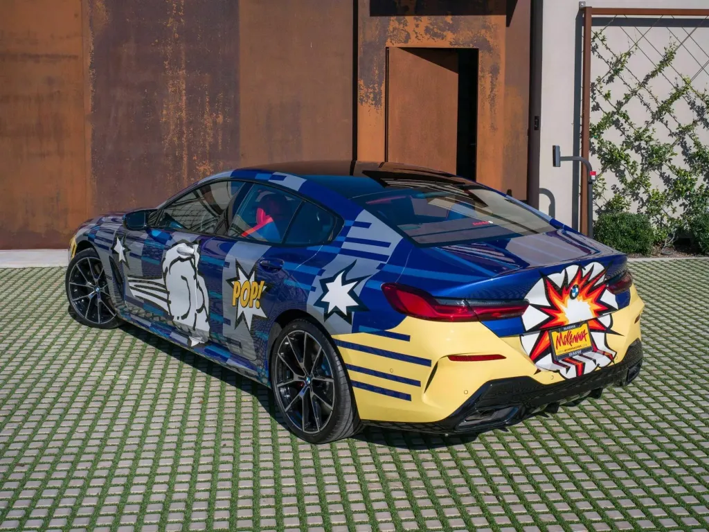BMW M850i xDrive Gran Coupé «The 8 x Jeff Koons» продали за $131 786: редкость, которая потеряла $220 000