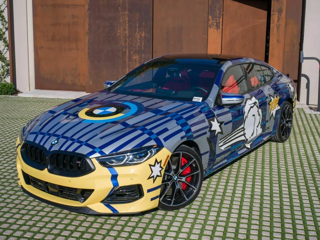 BMW M850i xDrive Gran Coupé «The 8 x Jeff Koons» продали за $131 786: редкость, которая потеряла $220 000
