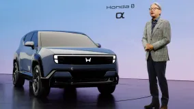Honda будет выпускать электрический кроссовер 0 α в Индии