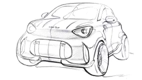 Smart Concept #2 станет духовным наследником ForTwo и дебютирует на автосалоне в Пекине