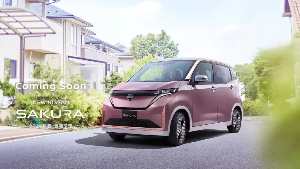 Nissan Sakura получил рестайлинг, цену от 1,87 млн иен и прежние 180 км хода