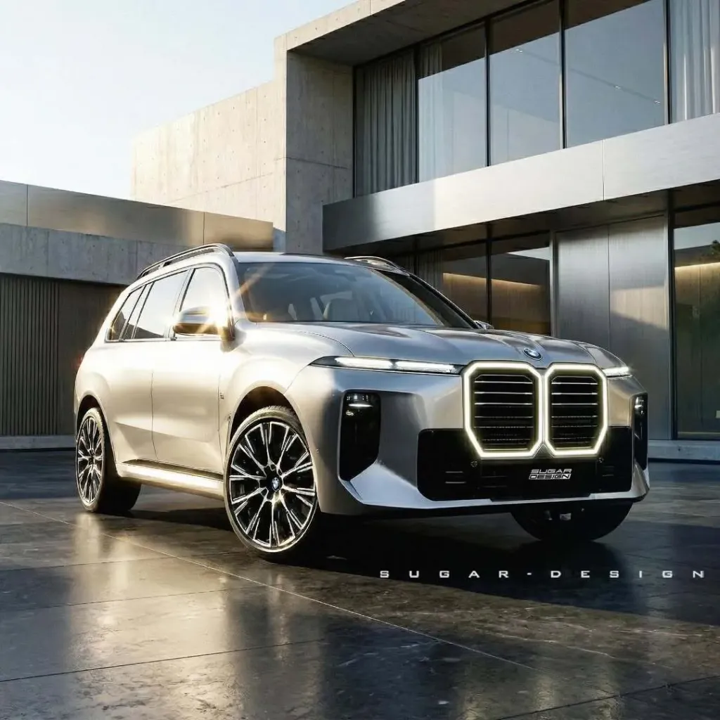 Новый BMW X7 2027 года готовят с дизайном Neue Klasse и панорамным iDrive