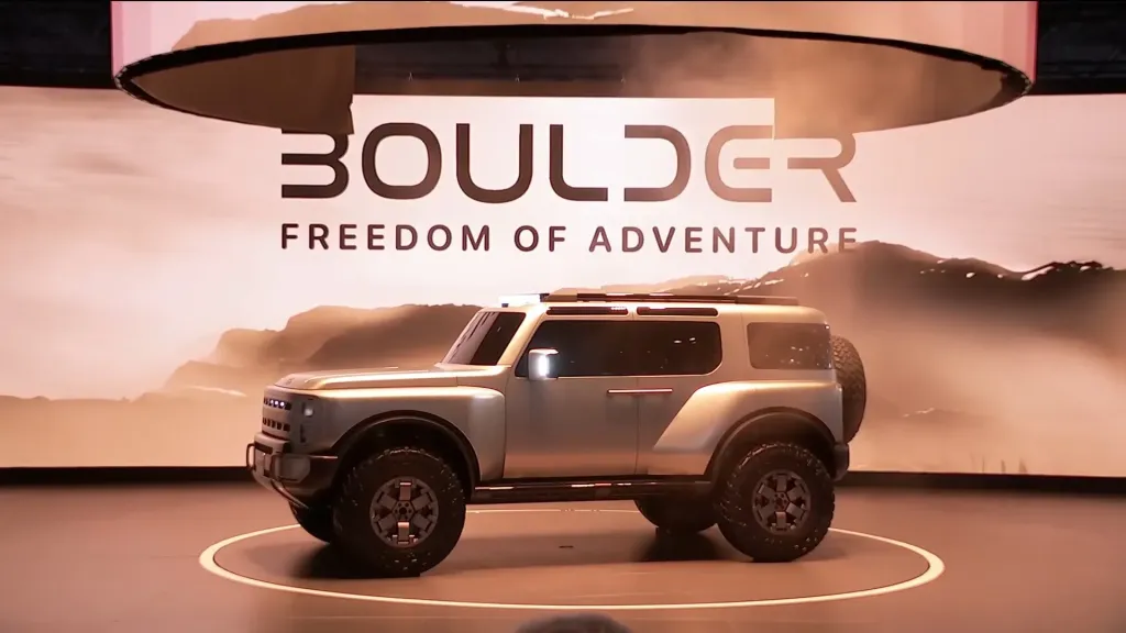 Hyundai показала концепт Boulder и рамную платформу для будущего пикапа