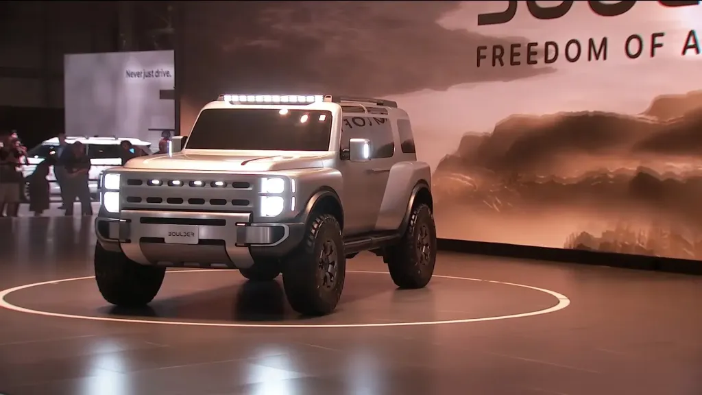 Hyundai показала концепт Boulder и рамную платформу для будущего пикапа