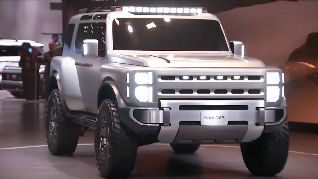 Hyundai показала концепт Boulder и рамную платформу для будущего пикапа