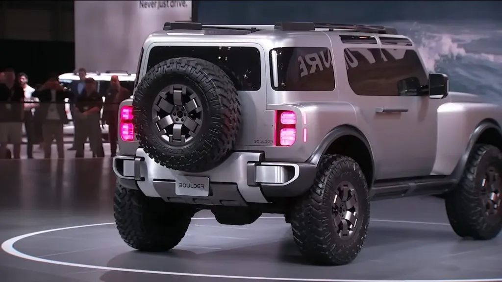 Hyundai показала концепт Boulder и рамную платформу для будущего пикапа