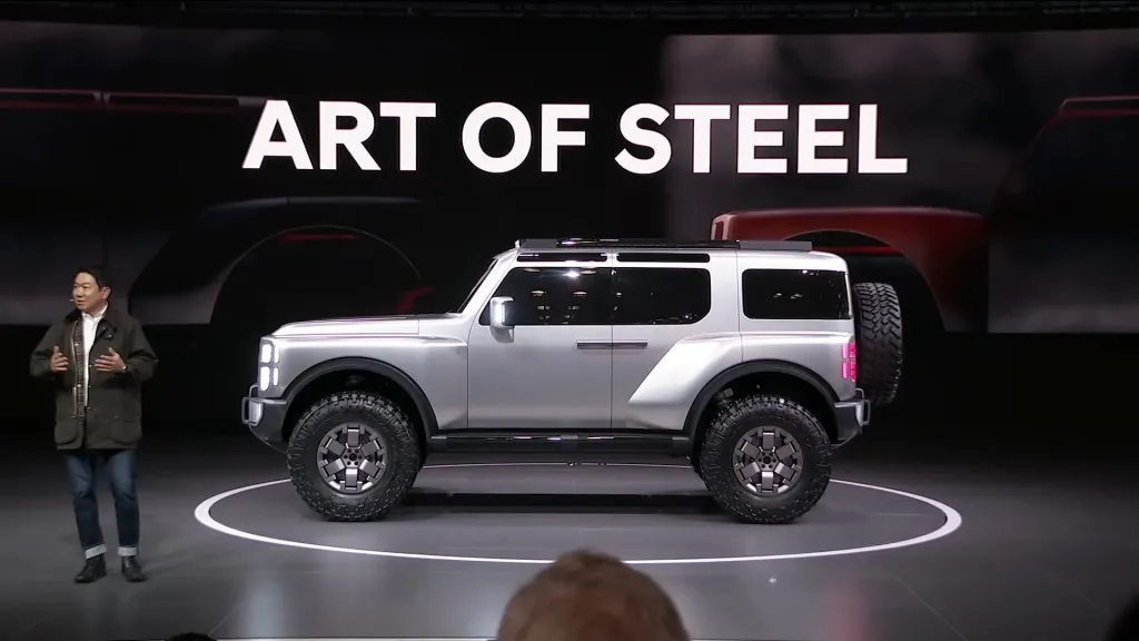 Hyundai показала концепт Boulder и рамную платформу для будущего пикапа