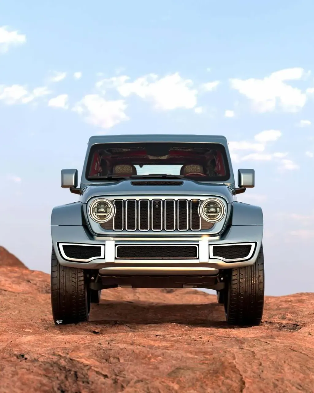 Jeep Wrangler представили в виде неофициального роскошного проекта с прицелом на G-Class