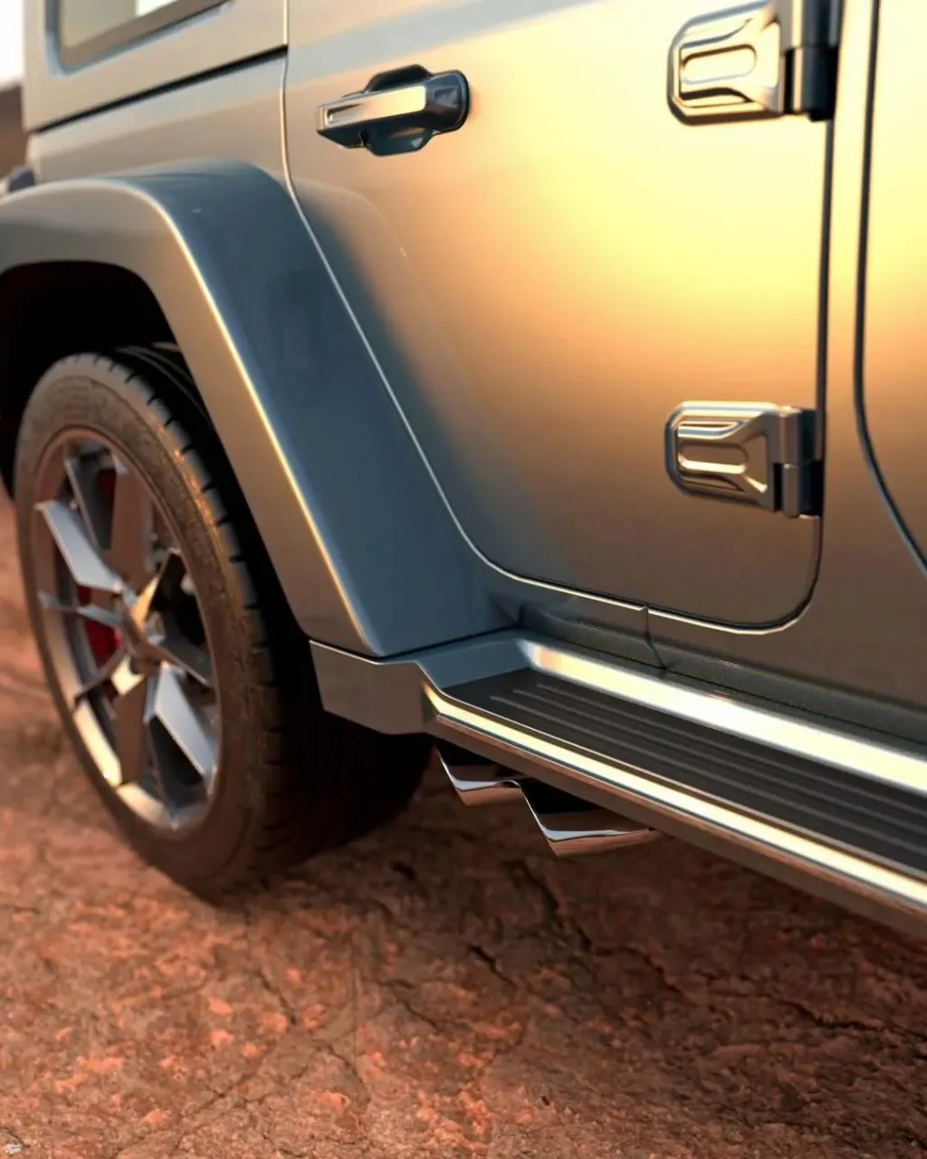 Jeep Wrangler представили в виде неофициального роскошного проекта с прицелом на G-Class