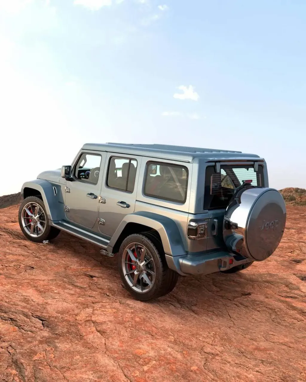 Jeep Wrangler представили в виде неофициального роскошного проекта с прицелом на G-Class