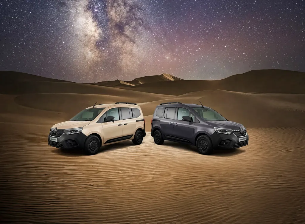 Renault Kangoo Couleur для Японии получил яркие цвета, стальные колеса и тираж 100 машин