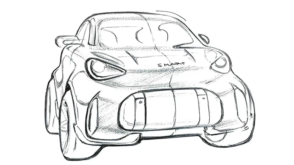 Smart Concept #2 станет духовным наследником ForTwo и дебютирует на автосалоне в Пекине