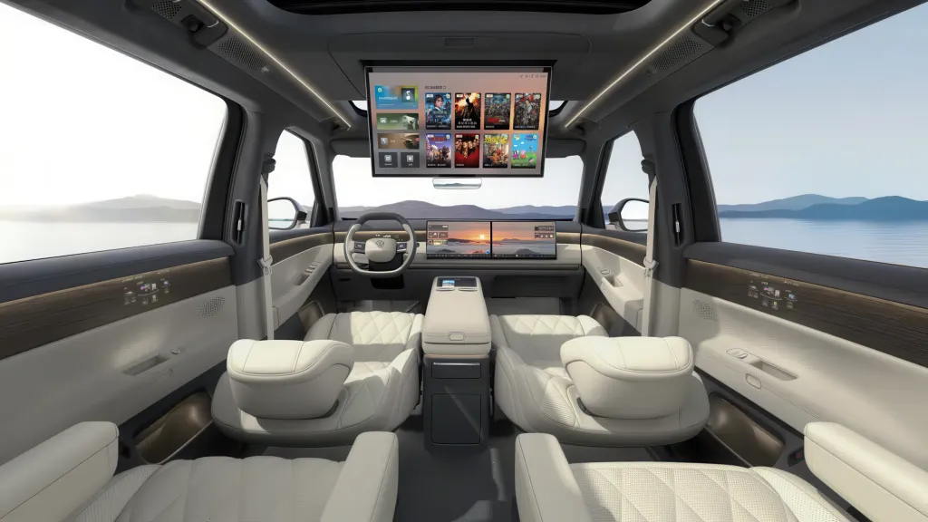 Новый Volkswagen ID. Era 9X стартовал в предзаказе в Китае с запасом хода до 1651 км