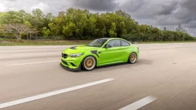 BMW F87 M2 Competition получил пакет Alpha-N Corse с капотом, сплиттером и swan-neck крылом
