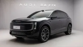 AUDI E7X выходит в Китае как 900-вольтовый SUV без четырех колец и с 670 л.с.