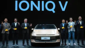 Hyundai Ioniq V дебютировал в Китае: 800-вольтовая система, свыше 600 км хода и 27-дюймовый экран