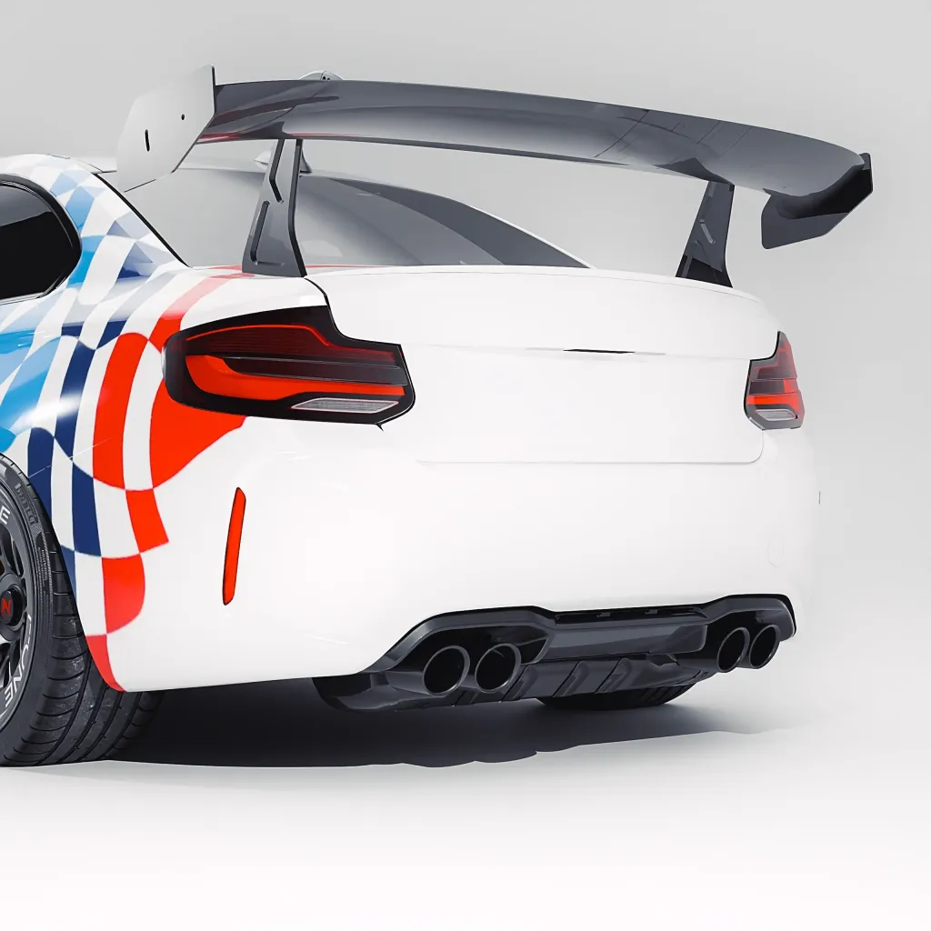 BMW F87 M2 Competition получил пакет Alpha-N Corse с капотом, сплиттером и swan-neck крылом