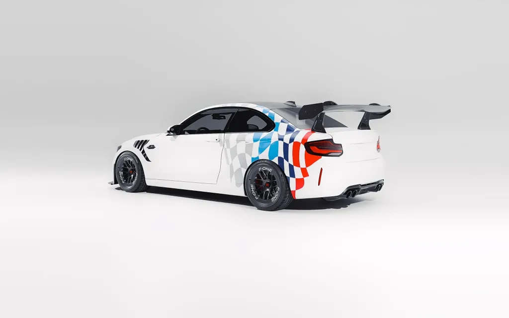BMW F87 M2 Competition получил пакет Alpha-N Corse с капотом, сплиттером и swan-neck крылом