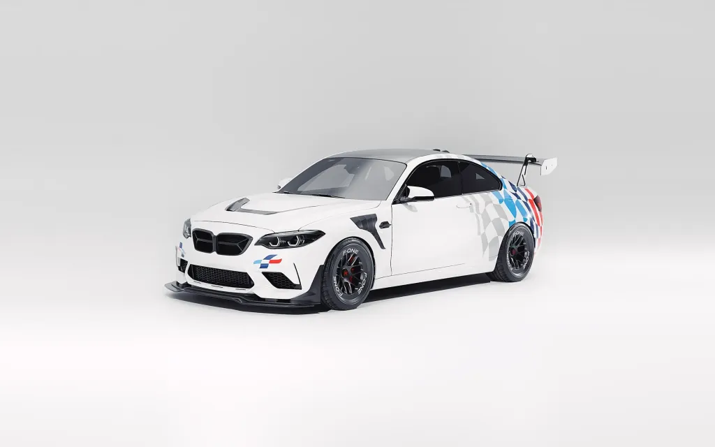 BMW F87 M2 Competition получил пакет Alpha-N Corse с капотом, сплиттером и swan-neck крылом