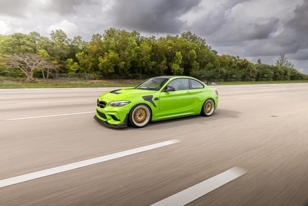 BMW F87 M2 Competition получил пакет Alpha-N Corse с капотом, сплиттером и swan-neck крылом