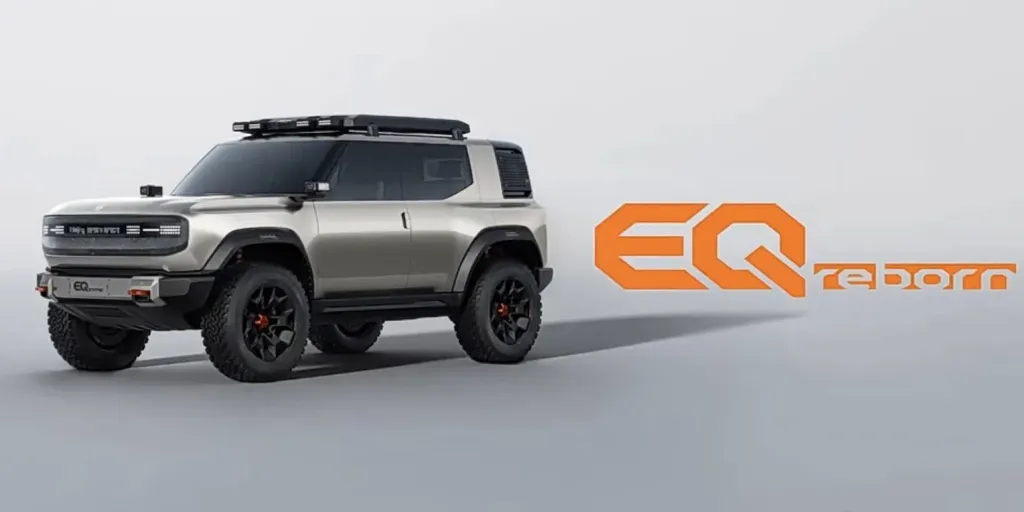 Dongfeng показала концепт EQ-REBORN: новый электрический внедорожник с отсылкой к EQ240