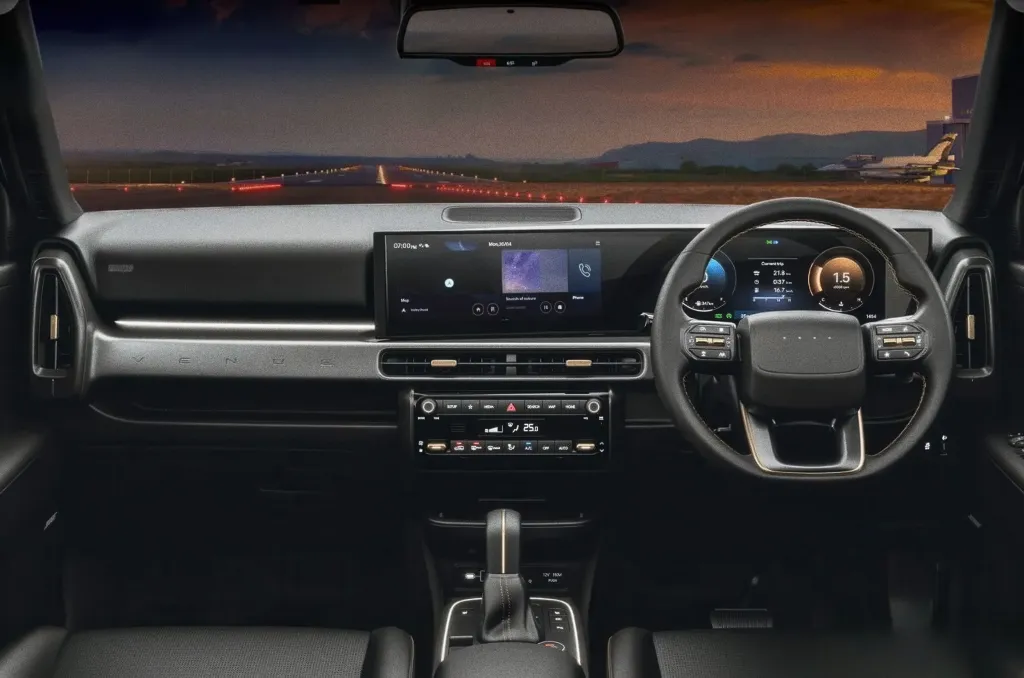 Hyundai Venue Knight Edition: индийский кроссовер второго поколения дешевле американского Venue почти вдвое