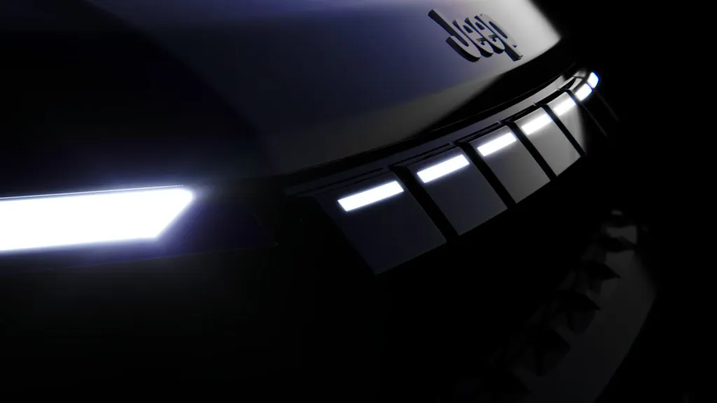 Jeep показал тизер обновленного Avenger: кроссовер получит новую решетку и, вероятно, выйдет в Южную Америку