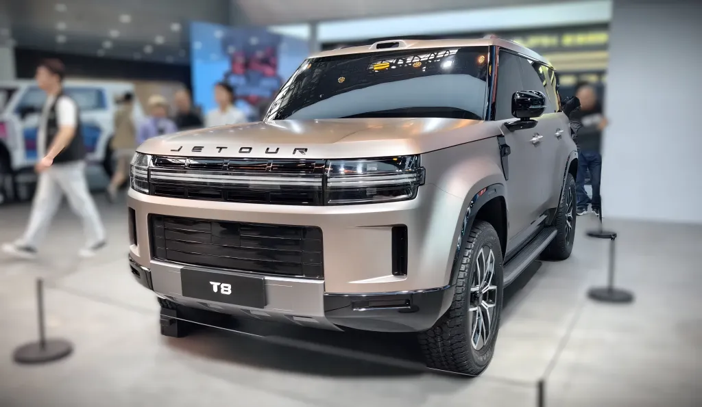 Jetour представил T8 на автосалоне в Пекине