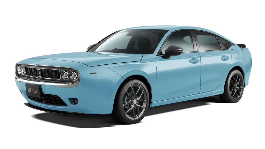 Mitsuoka M55 RS: ручная коробка, Honda Civic RS и кузов в духе Challenger и Kenmeri Skyline