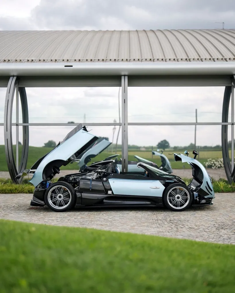Pagani Zonda Cervino стал новой переработкой Roadster S с голубым кузовом, новым салоном и V12 7.4b
