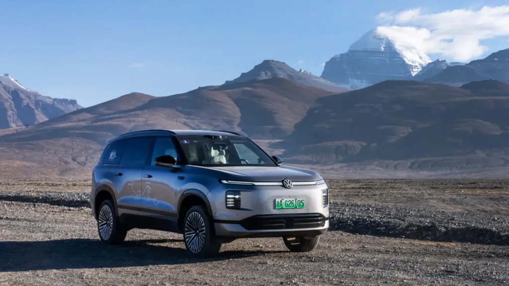 Volkswagen ID. Era 9X стартовал в Китае: 510 л.с., до 406 км на электротяге и шесть мест