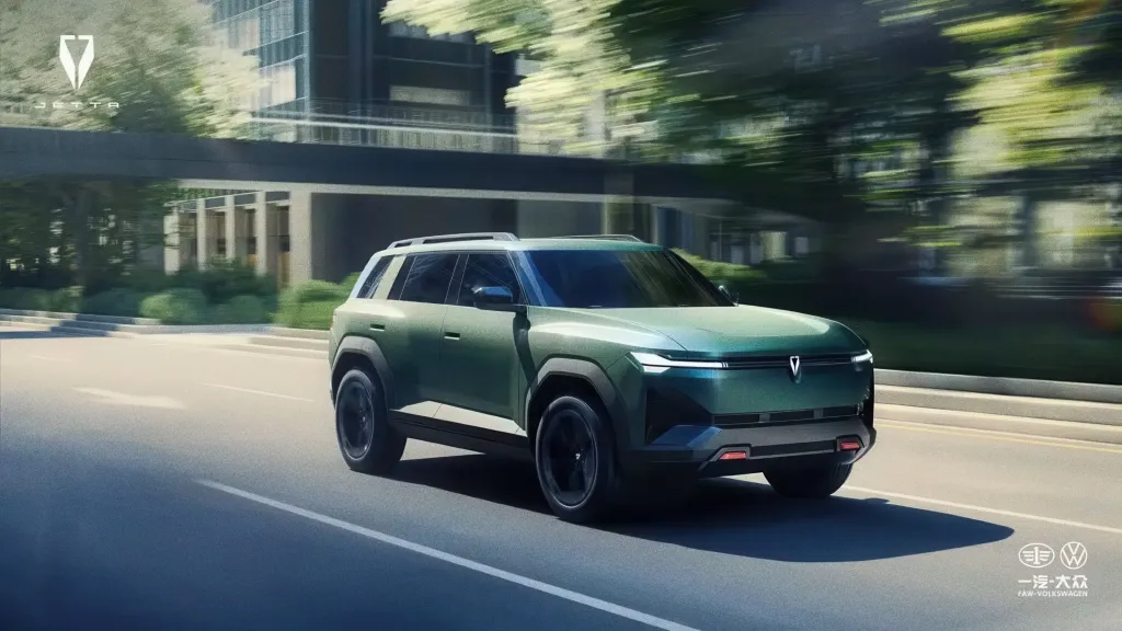 Jetta X Concept: бюджетный электрический SUV Volkswagen для китайского рынка до 100 000 юаней