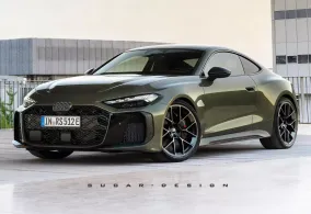 Audi RS5 Coupe на рендерах показала, каким мог бы быть новый двухдверный соперник BMW M4