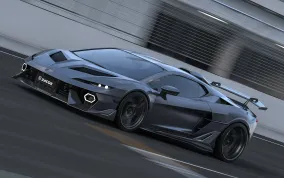 Lamborghini Temerario получил от Zacoe карбоновый пакет в стиле трековых STO