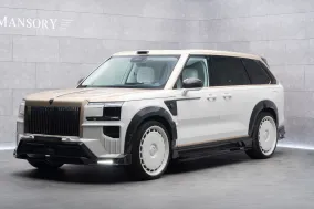 Mansory показала доработанный Zeekr 9X: бело-бронзовый кузов, новый салон и без изменений по технике