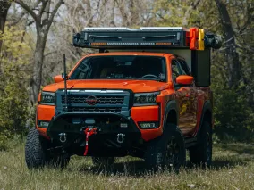 Nissan Frontier Ultimate Build² от Overland Expo получил лифт-подвеску, кемпер Tune Outdoor и лебедку ComeUp на 4309 кг