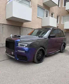 Range Rover Sport 2006 в Финляндии превратили в странный гибрид с мотивами Rolls-Royce Cullinan