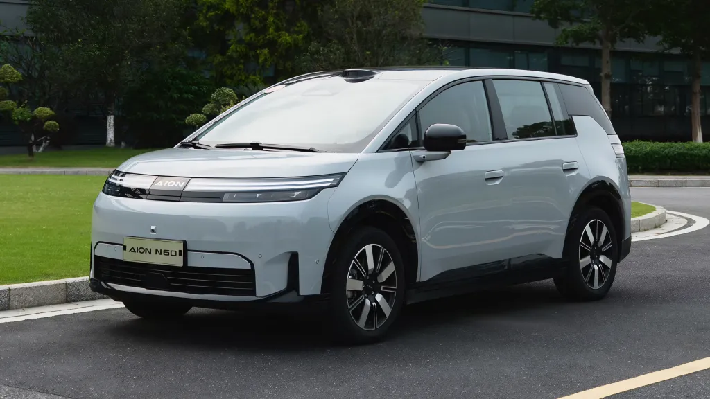 GAC Aion N60 запустили в Китае: электрический SUV с LiDAR и запасом хода до 610 км стоит от 109 800 юаней